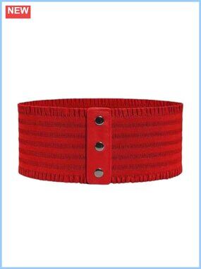 Wide Lace Waist Belt Elastic No-Tie Girdle Corset for Dress Plus Size Fit Waist